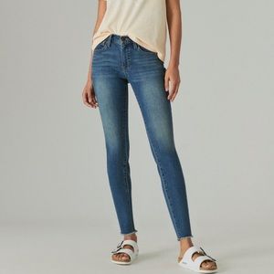 Lucky Brand High Rise Bridgette skinny jeans